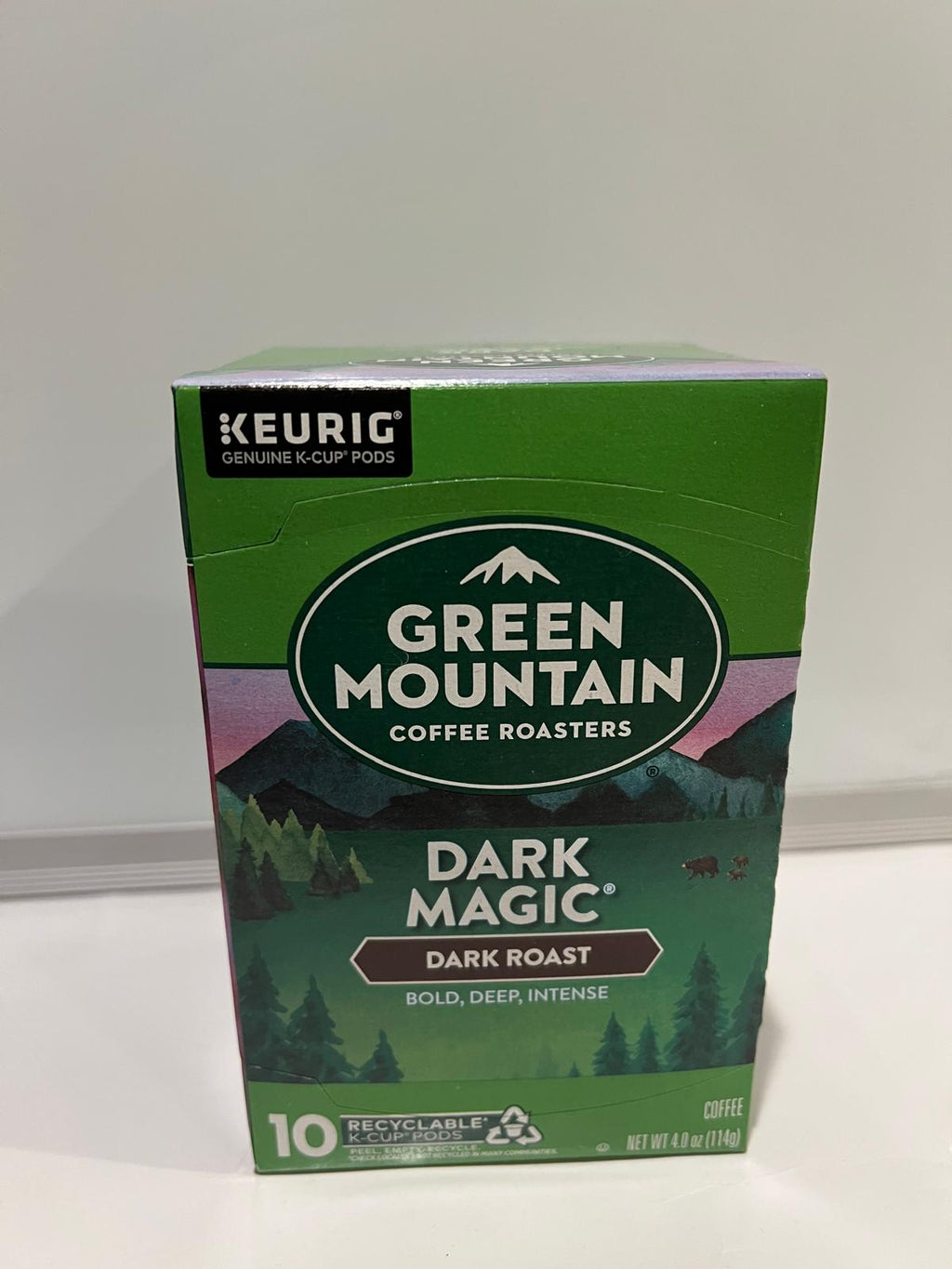 Green Mountain Dark Magic Dark Roast of 10 pods