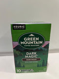 Green Mountain Dark Magic Dark Roast of 10 pods