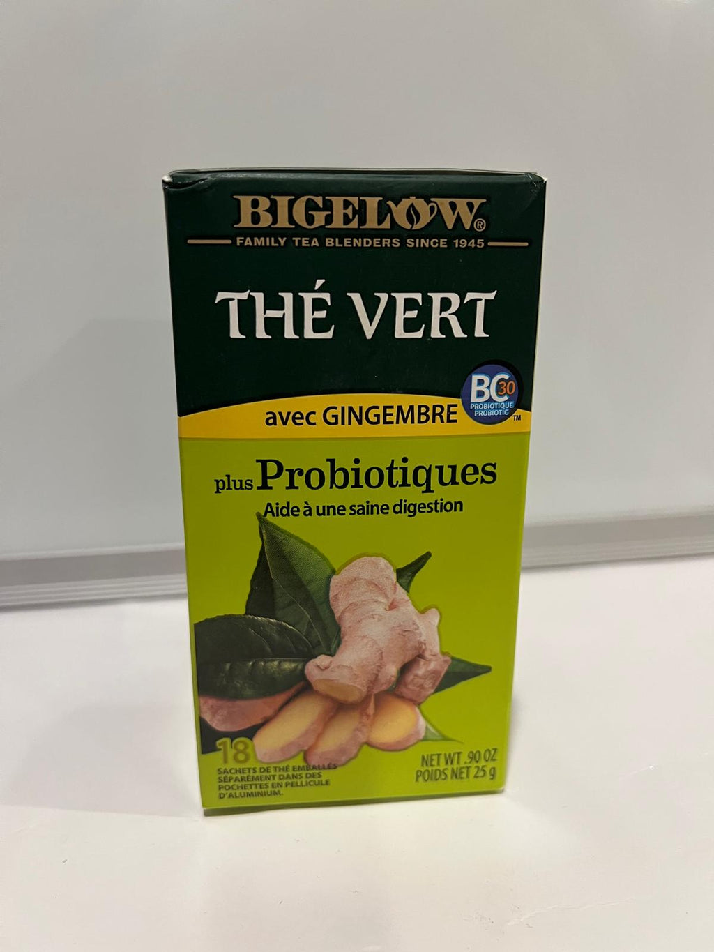 Green Tea with Ginger plus Probiotics