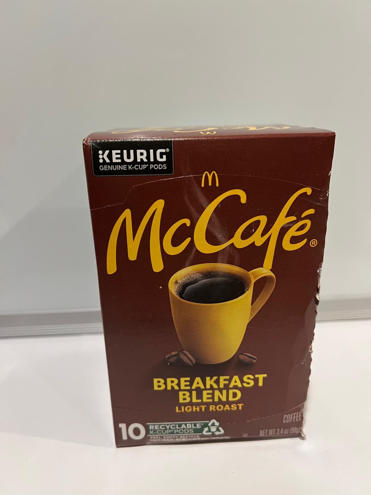 McCafe Breakfat Blend Light Roast