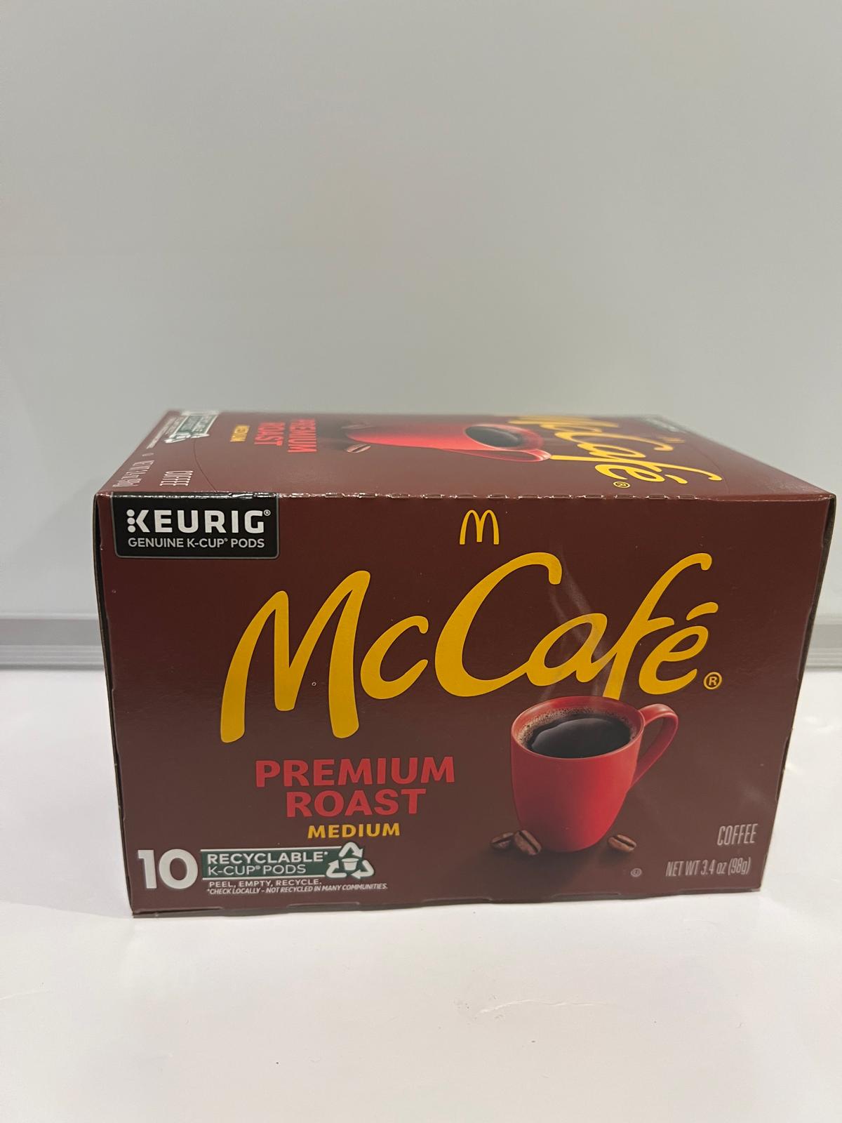 McCafe Premium Roast Medium of 10 Pods