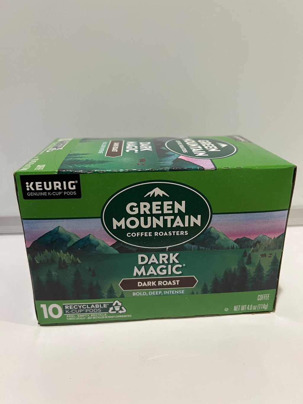 Green Mountain Dark Magic Dark Roast of 10 pods